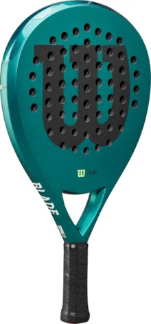 Ракетка для падл-тенниса Wilson BLADE V3 PADEL GRIP2 темно-зеленая WR167011U2