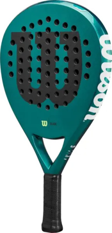 Ракетка для падл-тенниса Wilson BLADE V3 PADEL GRIP2 темно-зеленая WR167011U2