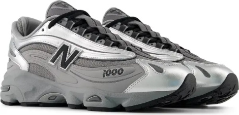 Кроссовки New Balance 1000 серо-серебряные U10007RF