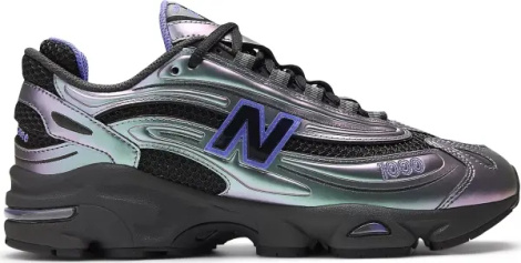 Кроссовки New Balance 1000 серебряно-черно-фиолетовые U10004WR
