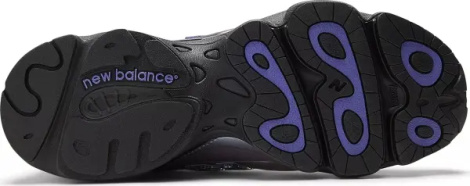 Кроссовки New Balance 1000 серебряно-черно-фиолетовые U10004WR