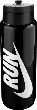 Пляшка для води Nike TR RENEW RECHARGE STRAW BOTTLE 24 OZ 709 мл чорна N.100.7643.044.24