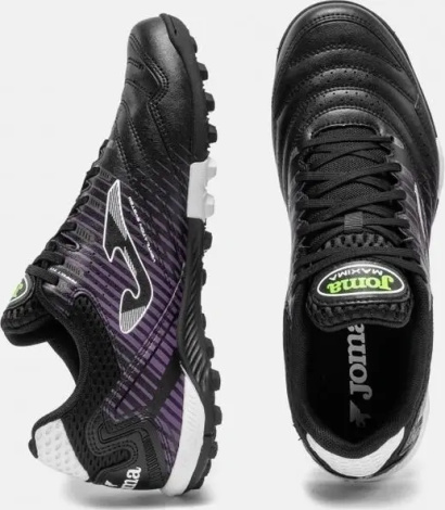 Сороконожки (шиповки) Joma MAXIMA черно-фиолетово-белые MAXS2631TF