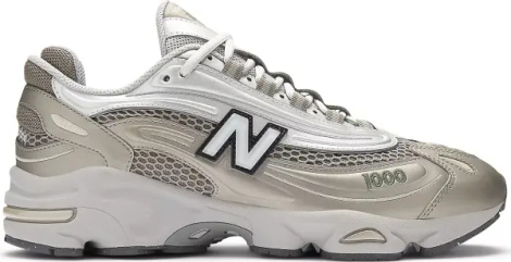 Кроссовки New Balance 1000 золотисто-серебряные M1000N