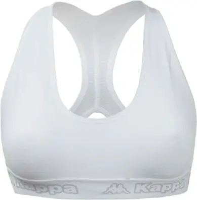 Топ жіночий Kappa REGGISENO SPORTY ELASTICO LOGATO білий K2150 Bianco