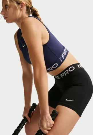 Шорти жіночі Nike PRO 365 5IN MID-RISE чорні IQ6018-010