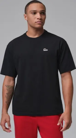 Футболка Nike JORDAN SNEAKER PATCH черная IF3107-010