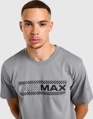 Футболка Nike AIR MAX серая IF0014-065