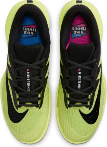 Кросівки тенісні жіночі Nike ZOOM VAPOR PRO 3 HARD лаймово-чорні IB6550-700