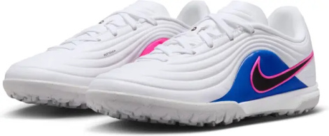 Сороконожки (шиповки) детские Nike JR TIEMPO MAESTRO ACADEMY TF бело-сине-розовые IB5028-146