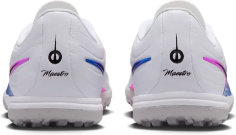 Сороконожки (шиповки) детские Nike JR TIEMPO MAESTRO ACADEMY TF бело-сине-розовые IB5028-146