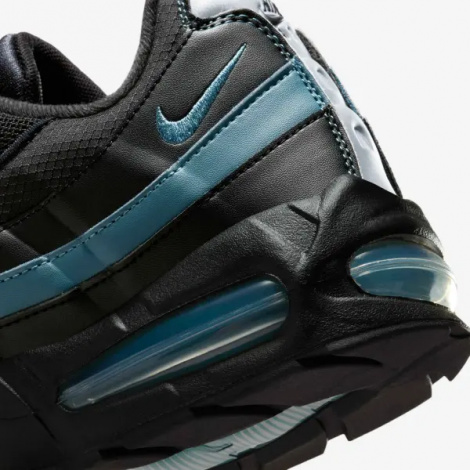 Кросівки Nike AIR MAX 95 "BIG BUBBLE" чорно-блакитно-сірі IB1667-004