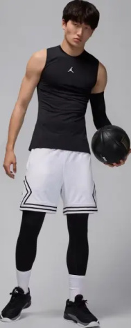 Термобілизна майка Nike JORDAN SPORT DRI-FIT BASE LAYER чорна HV4101-010