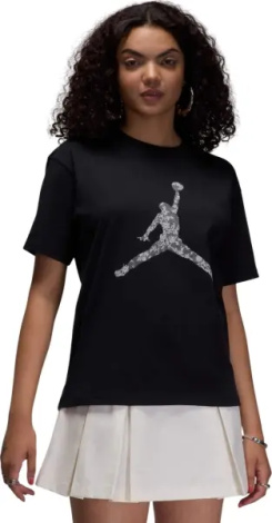 Футболка жіноча Nike JORDAN BROOKLYN чорна HV0198-010