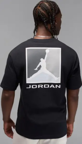 Футболка Nike JORDAN BROOKLYN чорна HQ8942-010