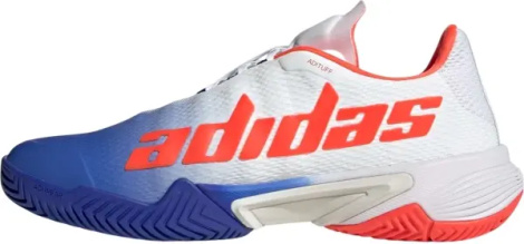 Кросівки тенісні Adidas BARRICADE біло-синьо-помаранчеві HQ8917