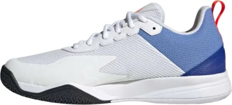Кросівки тенісні Adidas COURTFLASH SPEED біло-синьо-помаранчеві HQ8481