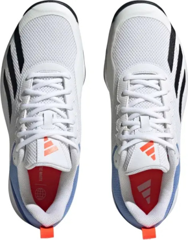 Кросівки тенісні Adidas COURTFLASH SPEED біло-синьо-помаранчеві HQ8481