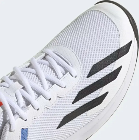 Кросівки тенісні Adidas COURTFLASH SPEED біло-синьо-помаранчеві HQ8481
