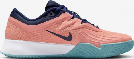 Кросівки тенісні Nike ZOOM VAPOR PRO 3 CLAY оранжево-темно-сині HQ6034-800