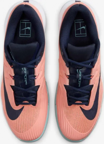 Кросівки тенісні Nike ZOOM VAPOR PRO 3 CLAY оранжево-темно-сині HQ6034-800