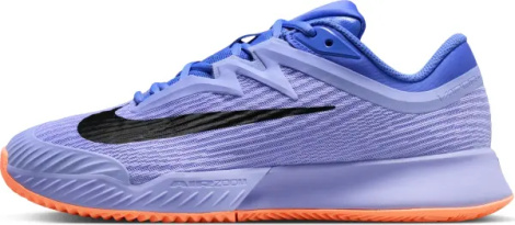 Кроссовки теннисные женские Nike ZOOM VAPOR PRO 3 CLAY фиолетово-оранжевые HQ6030-501