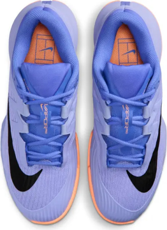 Кроссовки теннисные женские Nike ZOOM VAPOR PRO 3 CLAY фиолетово-оранжевые HQ6030-501