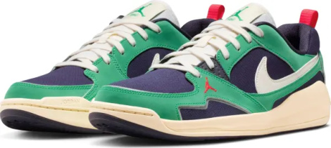 Кросівки Nike JORDAN CMFT ERA зелено-темно-синьо-біло-червоні HJ6777-400