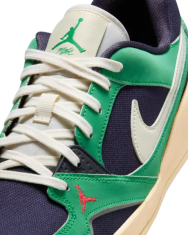 Кросівки Nike JORDAN CMFT ERA зелено-темно-синьо-біло-червоні HJ6777-400
