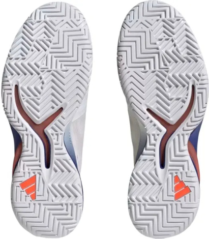 Кросівки тенісні Adidas ADIZERO CYBERSONIC біло-синьо-помаранчеві GY9634