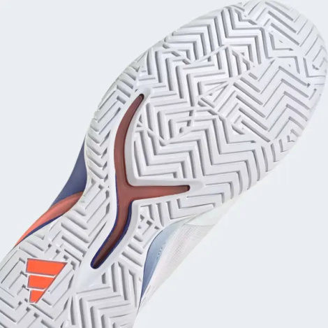 Кросівки тенісні Adidas ADIZERO CYBERSONIC біло-синьо-помаранчеві GY9634