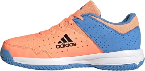 Кросівки тенісні дитячі Adidas COURT STABIL оранжево-блакитні GX3760