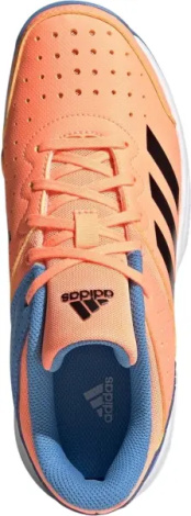Кросівки тенісні дитячі Adidas COURT STABIL оранжево-блакитні GX3760