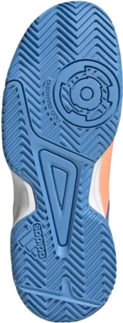 Кросівки тенісні дитячі Adidas COURT STABIL оранжево-блакитні GX3760