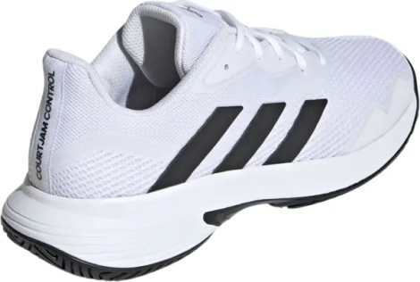 Кросівки тенісні Adidas COURTJAM CONTROL біло-чорні GW2984