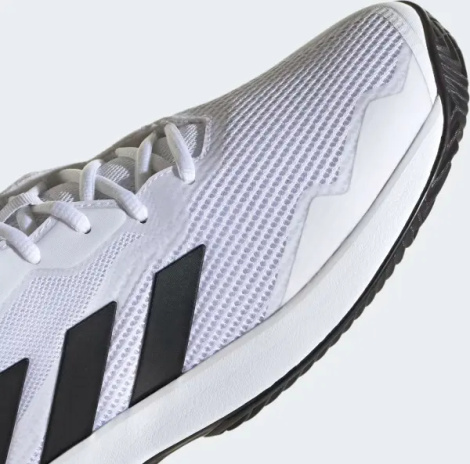 Кросівки тенісні Adidas COURTJAM CONTROL біло-чорні GW2984