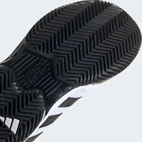 Кросівки тенісні Adidas COURTJAM CONTROL біло-чорні GW2984