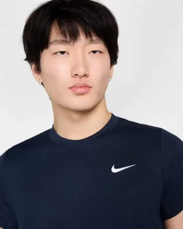 Футболка для тенісу Nike COURT VICTORY DRI-FIT темно-синя FZ6921-451