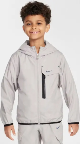 Куртка подростковая Nike SPORTSWEAR CITY UTILITY светло-серая FZ4905-009