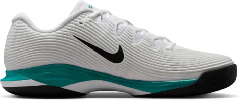 Кросівки тенісні Nike ZOOM VAPOR 12 HARD біло-зелено-чорні FV5552-104