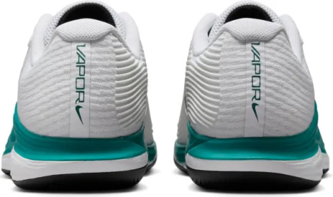 Кросівки тенісні Nike ZOOM VAPOR 12 HARD біло-зелено-чорні FV5552-104