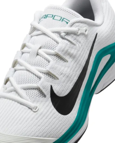 Кросівки тенісні Nike ZOOM VAPOR 12 HARD біло-зелено-чорні FV5552-104