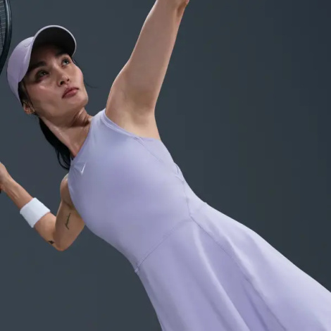 Сукня для тенісу жіноча Nike VICTORY фіолетова FQ1780-533