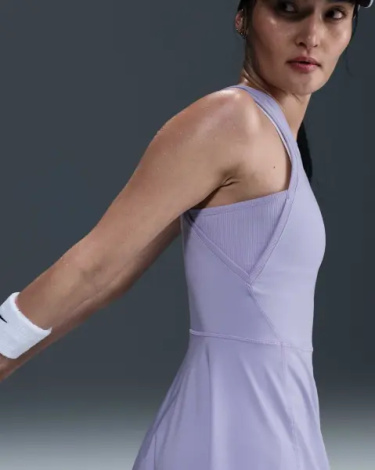 Сукня для тенісу жіноча Nike VICTORY фіолетова FQ1780-533