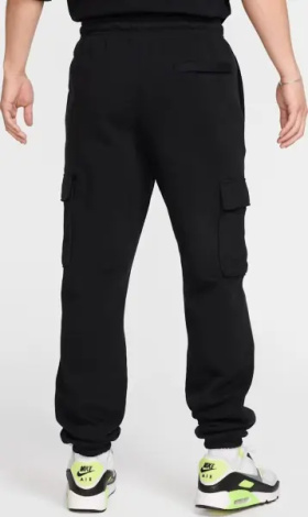 Спортивні штани Nike CLUB FLEECE CARGO чорні FN3805-010