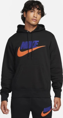 Худі Nike M NK CLUB BB PO CHNL FTRA чорне FN3104-010