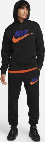 Худі Nike M NK CLUB BB PO CHNL FTRA чорне FN3104-010