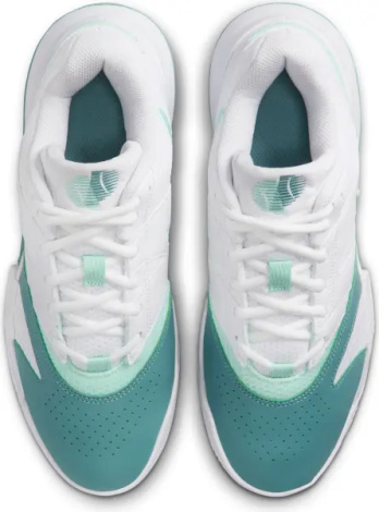 Кроссовки теннисные женские Nike COURT LITE 4 бело-мятно-темно-зеленые FD6575-107