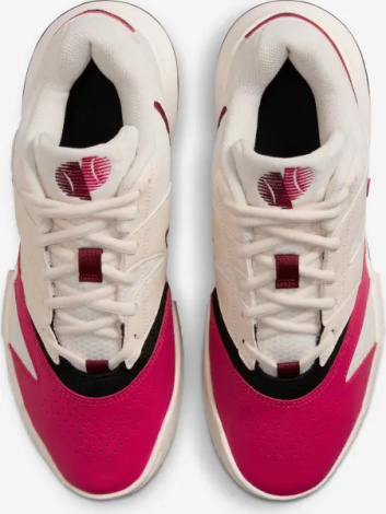 Кросівки тенісні жіночі Nike COURT LITE 4 бежево-рожево-бордові FD6575-103