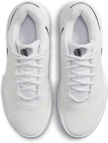 Кросівки тенісні жіночі Nike COURT LITE 4 біло-молочно-чорні FD6575-100